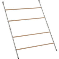 Produktbild von FANNOU Hühnerstall Sitzstange aus Holz in Grau als Hühnerspielzeug und Zubehör für Hühner