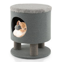 Produktbild von FANTASK 3 in 1 Katzenmöbel mit Sisal Kratzbaum und Katzenhaus 40x40x47cm