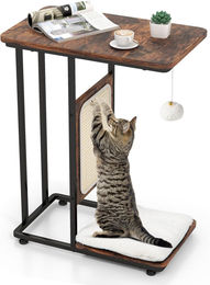 FANTASK 4 in 1 Beistelltisch mit Sisalkratzbrett für Katzen – Bild 1 von 1