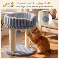 Produktbild von FANTASK Kratzbaum für Katzen 50,5 cm Beige Grau