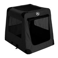 Produktbild von Farm-Land Hunde-Autotransportbox aus Aluminium in Schwarz - 1 Stk.
