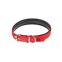 Produktbild von Farm-Land Hunde Halsband Comfort Rot 45 cm aus wasserabweisendem Kunstleder