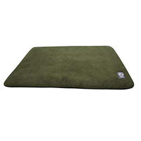 Produktbild von FARM-LAND Hundedecke aus Faserpelz für Hunde und Katzen 50x70 cm Oliv