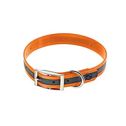 Produktbild von Farm-Land Hundehalsband Biothane Orange wasserabweisend - 50 cm