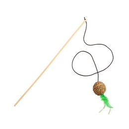 Produktbild von Farm-Land Katzenspielzeug Angel mit buntem Ball aus Kunststoff