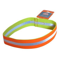 Produktbild von Farm-Land Reflektierendes Hundehalsband Signalorange und Neugelb Wendbar 38 cm