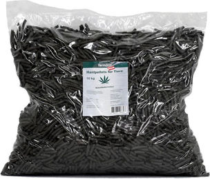 farmBOX Hanfpellets Haut-Fell-Supplement zur Unterstützung von Immunsystem und Stoffwechsel 10kg – Bild 1 von 2