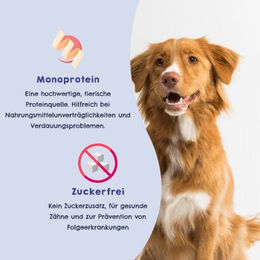Produktbild von Farmer Bill Belohnungssnack Hund Ente getreidefrei monoprotein sensitive 6x130g
