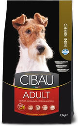 Farmina Cibau Adult Mini Hundefutter Huhn oder Fisch für ausgewachsene kleine Hunde 2,5 kg - 2,5 kg – Bild 1 von 2