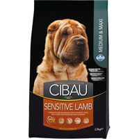 Produktbild von Farmina Cibau Sensitive Lamb Hundefutter mit Lamm für erwachsene Hunde mit empfindlicher Verdauung 2,5 kg - 2,5 kg