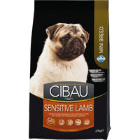 Produktbild von Farmina Cibau Sensitive Lamb MINI Hundefutter mit Lamm für erwachsene kleine Hunde 2,5 kg - 2,5 kg