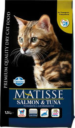 Farmina Matisse Katzenfutter Lachs und Thunfisch für erwachsene Katzen 1,5 kg – Bild 1 von 2