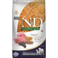 Produktbild von Farmina N&D Ancestral Grain Hundefutter Adult Medium Lamm und Hering 2,5 kg - 2,5 kg