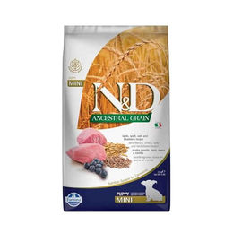 Produktbild von Farmina N&D Ancestral Grain Hundefutter Lamm mit Dinkel Hafer und Blaubeeren 2,5 kg - 2,5 kg