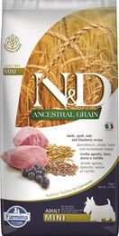 Farmina N&D Ancestral Grain Mini Hundefutter Lamm und Heidelbeere Adult 7 kg - 7 kg – Bild 1 von 9
