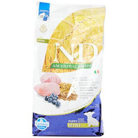Produktbild von Farmina N&D Ancestral Grain Welpenfutter Mini Lamm und Heidelbeere 7 kg - 7 kg