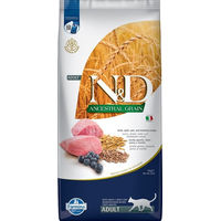Produktbild von Farmina N&D Ancestral Katzenfutter Adult Kastrierte Katzen Lammfleisch Dinkel Hafer und Heidelbeeren 10 kg - 10 kg