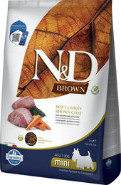 Produktbild von Farmina N&D Brown Hund Adult Mini Monoprotein Lamm und Fisch 5 kg - 2 x 5 kg