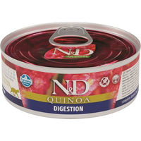 Produktbild von Farmina N&D Cat Quinoa Digestion Nassfutter für erwachsene Katzen zur Unterstützung der Verdauung 80 g - 80 g