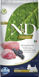 Produktbild von Farmina N&D Grain Free Mini Hundefutter Adult Lamm & Heidelbeere Getreidefrei 7 kg - 7 kg
