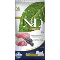 Produktbild von Farmina N&D Grain Free Mini Hundefutter Adult Lamm & Heidelbeere Getreidefrei 7 kg - 7 kg