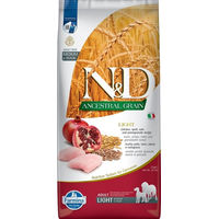 Produktbild von Farmina N&D Hundefutter Light Huhn & Hering Adult Medium & Maxi 12kg - 12 kg