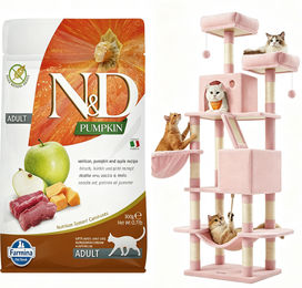 Farmina N&D Katzenfutter Kürbis und Hirsch Adult Getreidefrei 300 g – Bild 1 von 1