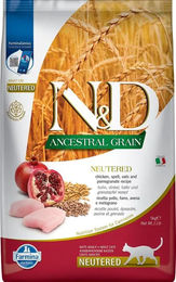 Farmina N&D Low Ancestral Grain Katzenfutter Adult mit Kabeljau und Huhn 5 kg - 5 kg – Bild 1 von 10