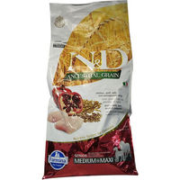 Produktbild von Farmina N&D Low Ancestral Grain Senior Hundefutter Medium Maxi Huhn & Granatapfel Trockenfutter - 12 kg