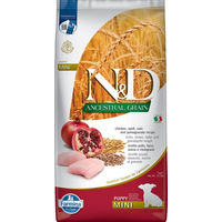Produktbild von Farmina N&D Low Grain Hundefutter Mini Welpe Huhn und Granatapfel 7 kg - 7 kg