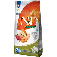Produktbild von Farmina N&D Medium/Maxi Hundefutter Adult Ente mit Kürbis und Cantaloupe-Melone Getreidefrei 2 x 12 kg - 2 x 12 kg