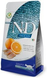 Produktbild von Farmina N&D Ocean Adult Hundefutter Hering Monoprotein 2x5 kg - 2 x 5 kg