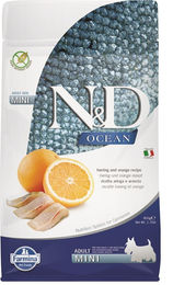 Farmina N&D Ocean Adult Mini Hundefutter Hering ohne Mais 800 g - 800 g – Bild 1 von 7