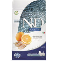 Produktbild von Farmina N&D Ocean Adult Mini Hundefutter Hering ohne Mais 800 g - 800 g