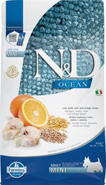 Farmina N&D Ocean Adult Mini Hundefutter Kabeljau und Hering 800 g – Bild 1 von 2