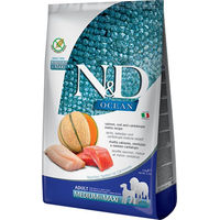 Produktbild von Farmina N&D Ocean Getreidefreies Hundefutter Adult Lachs und Kabeljau mit Melone Medium & Maxi 2 x 12 kg - 2 x 12 kg