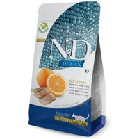 Produktbild von Farmina N&D Ocean Getreidefreies Katzenfutter Hering für kastrierte Katzen Adult 2x5 kg - 2 x 5 kg