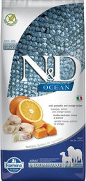 Produktbild von Farmina N&D Ocean Hund Adult Medium & Maxi Kabeljau Monoprotein 2x12kg