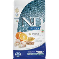 Produktbild von Farmina N&D Ocean Hundefutter Adult Kabeljau & Orange Monoprotein ohne Konservierungsstoffe 1,5 kg - 1,5 kg