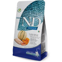 Produktbild von Farmina N&D Ocean Kitten Getreidefreies Katzenfutter mit Kabeljau, Garnele und Hering 50 g