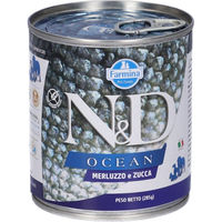 Produktbild von Farmina N&D Ocean Nassfutter Hund Adult Fisch Bio Getreidefrei und Glutenfrei 285g Dose