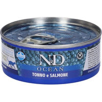 Produktbild von Farmina N&D Ocean Nassfutter Katze Adult Thunfisch Getreidefrei und Glutenfrei 70 g - 70 g
