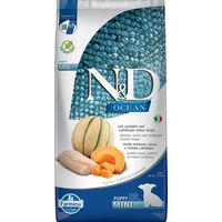 Produktbild von Farmina N&D Ocean Puppy Mini Hundefutter Pellets Kabeljau Hering Garnele Getreidefrei 7 kg - 7 kg