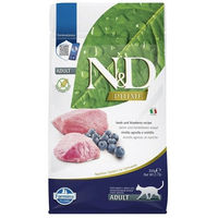 Produktbild von Farmina N&D Prime Bio Trockenfutter Lamm und Hering für erwachsene Katzen getreidefrei und glutenfrei 300 g - 300 g