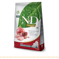 Produktbild von Farmina N&D Prime Canine Welpenfutter Huhn & Granatapfel Getreidefrei Medium/Maxi 12 kg - 12 kg