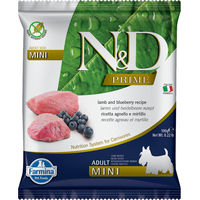 Produktbild von Farmina N&D Prime Getreidefreies Trockenfutter Lamm und Hering für kleine Hunde Adult 100 g