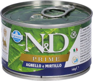 Farmina N&D Prime Hund Nassfutter Adult Mini Lamm und Hering Getreidefrei Pastete 140 g – Bild 1 von 6