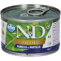 Produktbild von Farmina N&D Prime Hund Nassfutter Adult Mini Lamm und Hering Getreidefrei Pastete 140 g