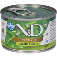 Produktbild von Farmina N&D Prime Hund Nassfutter Mini Adult Wildschwein & Huhn Pastete Getreidefrei 140g