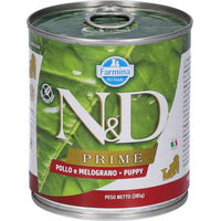 Produktbild von Farmina N&D Prime Hundewelpe Große Rassen Nassfutter Huhn & Hering Stückchen in Sauce 285 g getreidefrei glutenfrei
